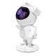Astronaut Star Projector LTC with Bluetooth Speaker and Remote, White