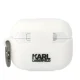 Karl Lagerfeld Silicone Karl & Choupette Case for AirPods Pro, White