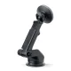 SBS MagSafe Telescopic Car Holder & 15W Wireless Charger, Black