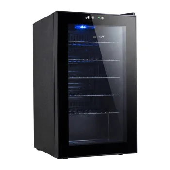 Euhomy BR001-89 70L Beverage Display Refrigerator, Black