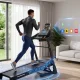 Electric Home Treadmill JK1205, Foldable, 135kg, 16 km/h, Black