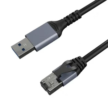 USB 3.0 to RJ45 Gigabit Ethernet Adapter Cable CAT6 7.5m