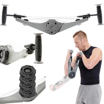 Fitness Resistance Expander, 4 Resistance Levels, Grey