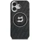 Karl Lagerfeld IML Choupette Head Logo MagSafe Case for iPhone 16, Black