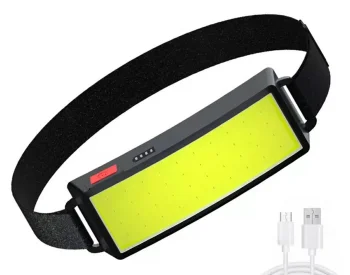 Compact LED COB Headlamp, 500 lm, IPX4