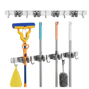 Maclean MC-184 Wall Organizer for Garden Tools and Mops, 49 cm