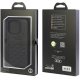 Audi iPhone 15 Pro Case GT Synthetic Leather, Black