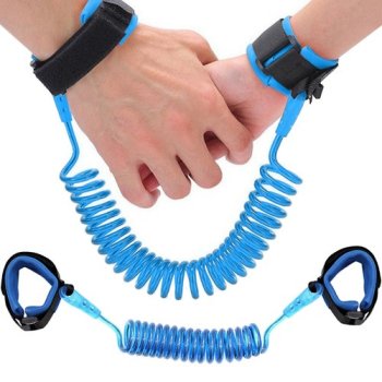 Anti-Lost Safety Wrist Link for Toddlers and Kids, Blue