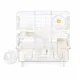Petsi 3-Level Cage for Small Rodents with Accessories, White