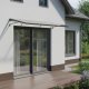 Козырек над входной дверью 140x90 см навес с УФ-защитой MultiGarden