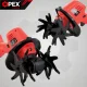 Cordless Mini Cultivator OPEX TOOLS OPX28030, 21V, 2x 1.5Ah