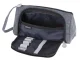 Two-Compartment School Pencil Case / Cosmetic Bag 3-in-1, Grey