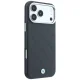 BMW Sign Deboss Quilted Metal Logo MagSafe Case for iPhone 18 Pro Max / 17 Pro Max, Dark Gray
