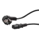Maclean MCTV-801 Power Cable, 3 Pin, EU Plug, 5m