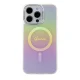 Guess iPhone 15 Pro Max Case IML Iridescent MagSafe, Pink