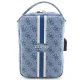 Guess 4G Printed Stripes Organizer Bag, Blue