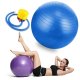 Фитнес-мяч, Мяч гимнастический, Фитбол - Синий, 65 см | Exercise Fitness Gym Ball