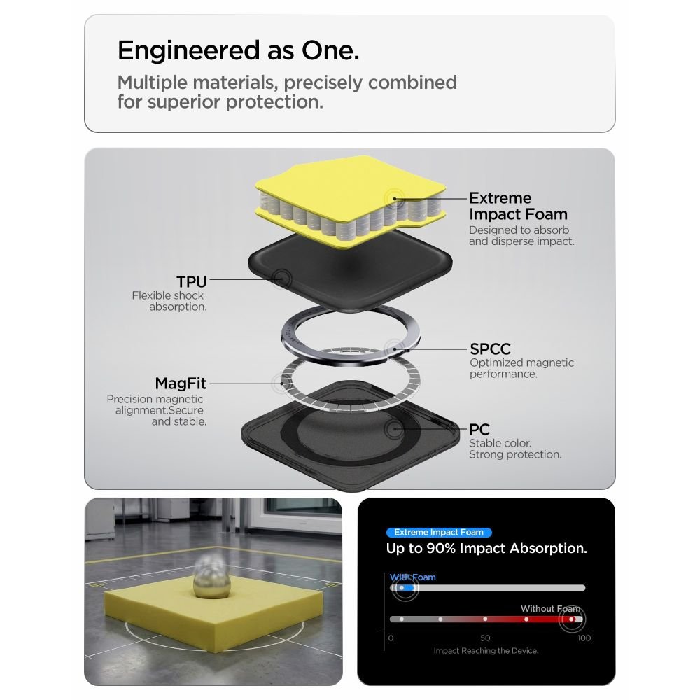 Spigen Tough Armor Mag Case with MagSafe for Samsung Galaxy S26 Ultra, Black (0)