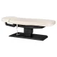 Electric SPA Bed Sillon Relax Massage Table, cream with black base