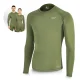 4Fizjo Unisex Long Sleeve Thermal Shirt, Green, Size S