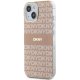 DKNY iPhone 15 / 14 / 13 Case IML Mono & Stripe MagSafe, Pink