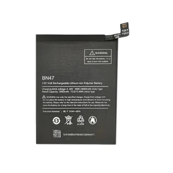 Battery for Xiaomi Mi A2 Lite / Redmi 6 Pro (BN47, 4000 mAh)