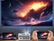 Vaizdo projektorius X6, LCD, „Android TV 11.0“, „Wi-Fi“, „Bluetooth“, HDMI, 720p, 4K palaikymas