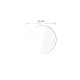 Tech-Protect Glass Fit+ Tempered Glass for Samsung Galaxy Watch 8 44 mm, 2-Pack, Clear