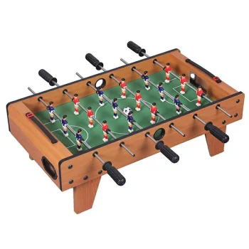 Tabletop Foosball Soccer Table 69x37 cm with 18 Players