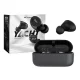 HiFuture YACHT Wireless Bluetooth Earphones Earbuds TWS, Black