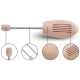 Massido Wooden Spring Shoe Trees, Size 36/37, 1 Pair