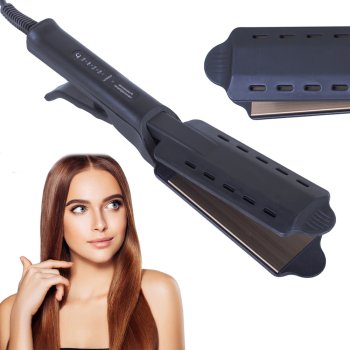 Ceramic Hair Straightener with 4 Temperature Settings, 80W