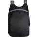 Lightweight foldable backpack 20L, black