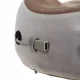 Soulima 19554 Heated Neck Massager, Grey/Beige