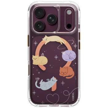 Uniq Coehl Elysia Magnetic Case for iPhone 18 Pro / 17 Pro, Pink