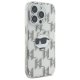 Apple iPhone 16 Pro 6.3\'\' Karl Lagerfeld IML Choupette Head Electroplated Cover Case, Clear