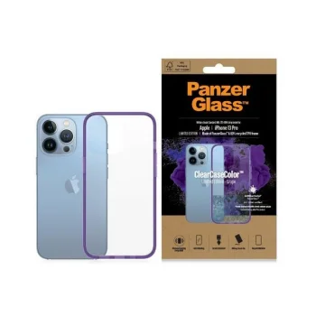 PanzerGlass iPhone 13 Pro Case ClearCase, Transparent Purple