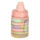 Collapsible Silicone Water Bottle 500ml, BPA Free, Rainbow
