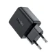 Acefast GaN USB Type-C 30W Wall Charger, PD, QC 3.0, Black (A21)