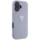 Guess Hot Stamp 4G Pattern Case for Apple iPhone 16, Purple