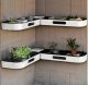 Bathroom and Kitchen Shelf Storage, Black