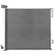 ECOTOYS Retractable Baby Gate for Stairs and Doorways 160 cm, Gray