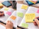 Lined Sticky Notes 76 x 76 mm, 100 Sheets, Assorted Colors