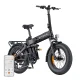 ENGWE Engine Pro 3.0 Boost 250W 20\" Folding Electric Bike, Black