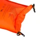 Swimming Safety Buoy with Dry Bag and Whistle, 28L, Orange