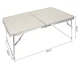 Trizand Folding Camping Table - Suitcase, Beige