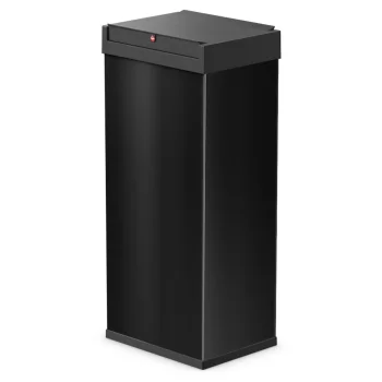 Hailo Big-Box Swing XL 52 L Waste Bin, Black