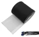 3m Cable Management Sleeve Wire Organizer, Black