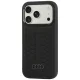 Audi Leather Case MagSafe for iPhone 18 Pro / 17 Pro, Genuine Leather, Black