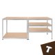 Стеллаж металлический Bigstren 180x100x60 см, 1000 кг, 5 усиленных полок,...